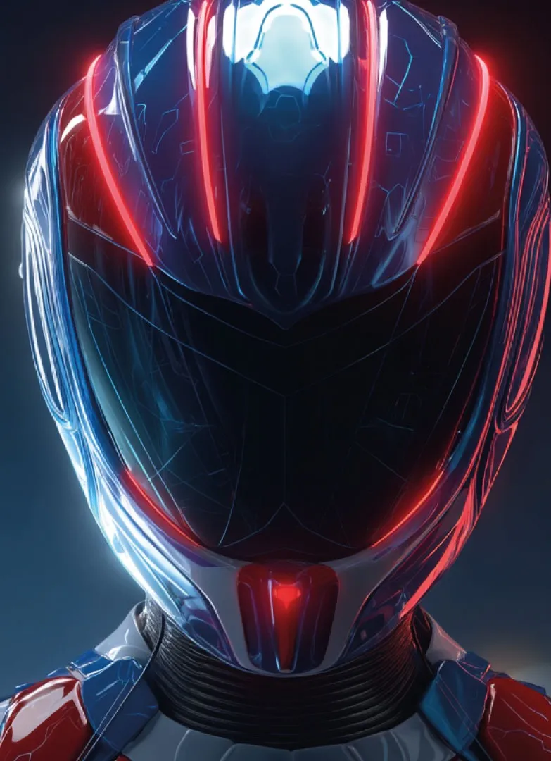 Casco del personaje del videojuego Exploit the Hacker para el MinTIC